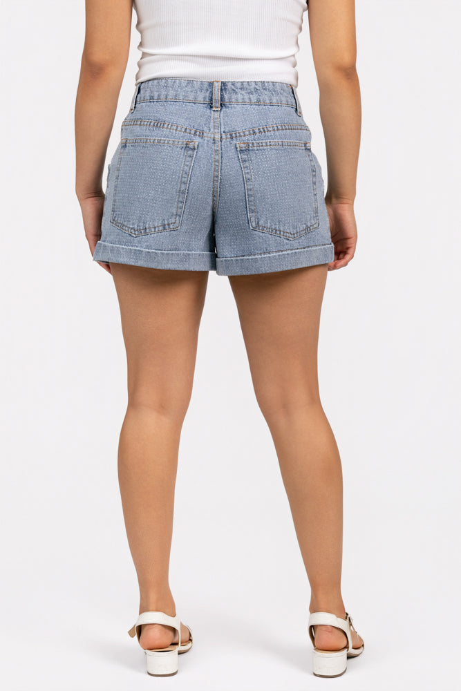 Seabreeze Blue Cici Short