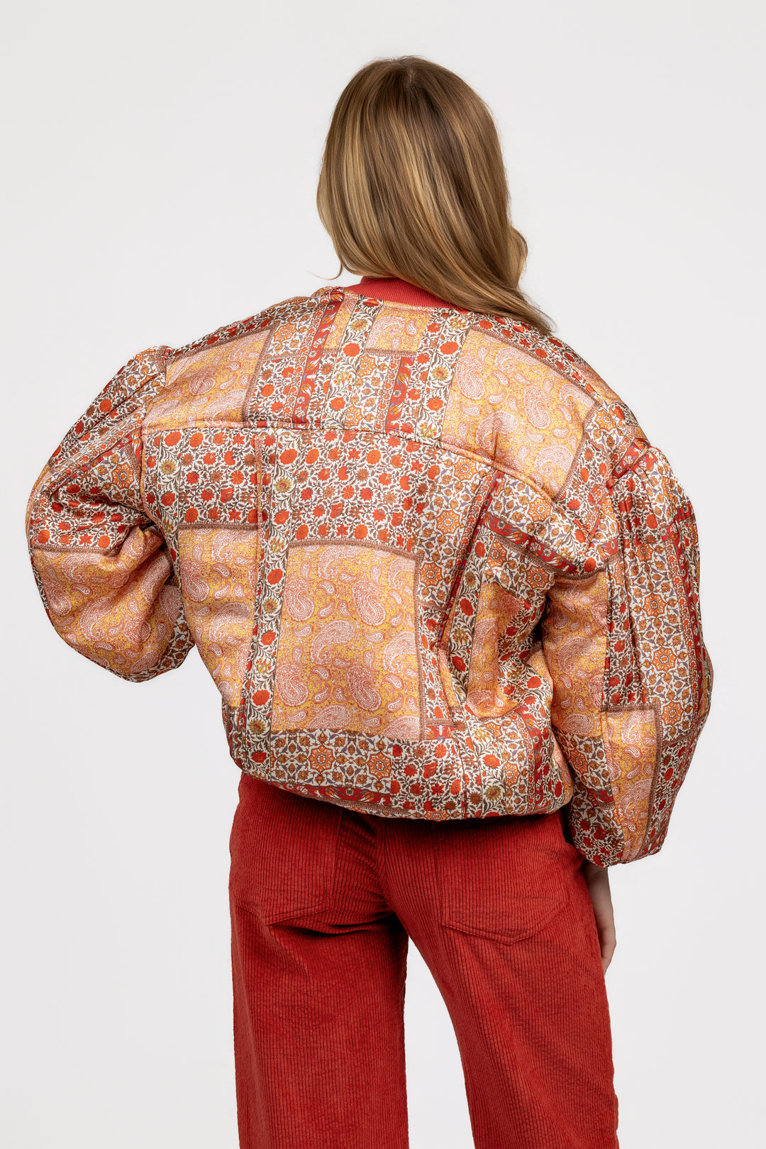 Sedona Patchwork Bomber Jacket