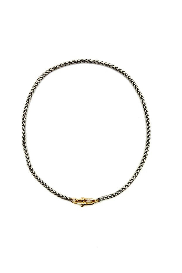 Silver Spur Necklace