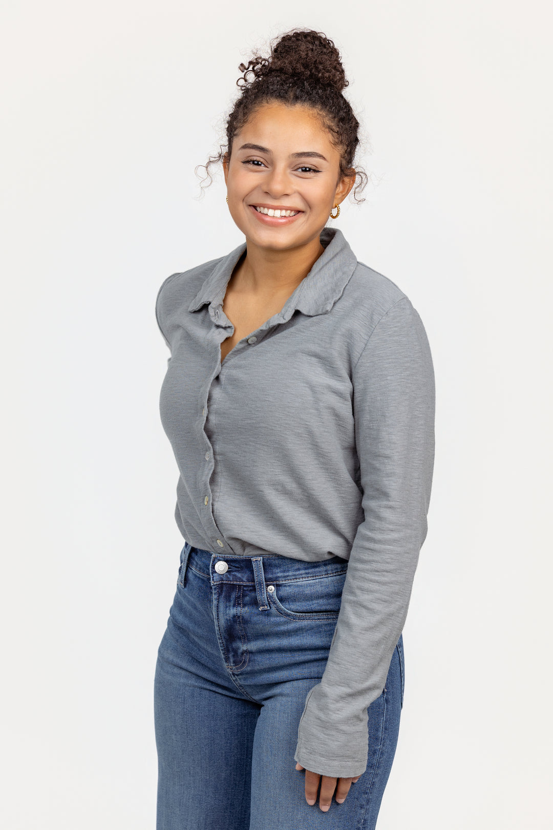 Slate Blue Shirt