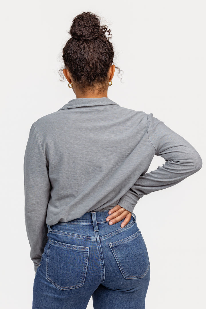 Slate Blue Shirt