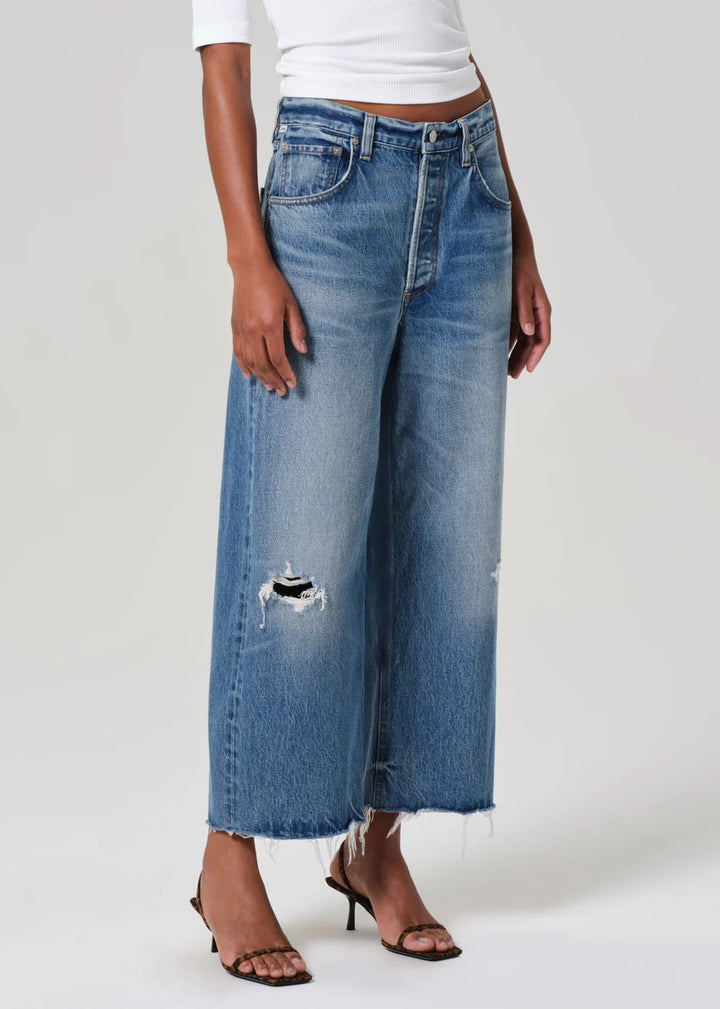 Solano Raw Hem Crop Ayla Jean
