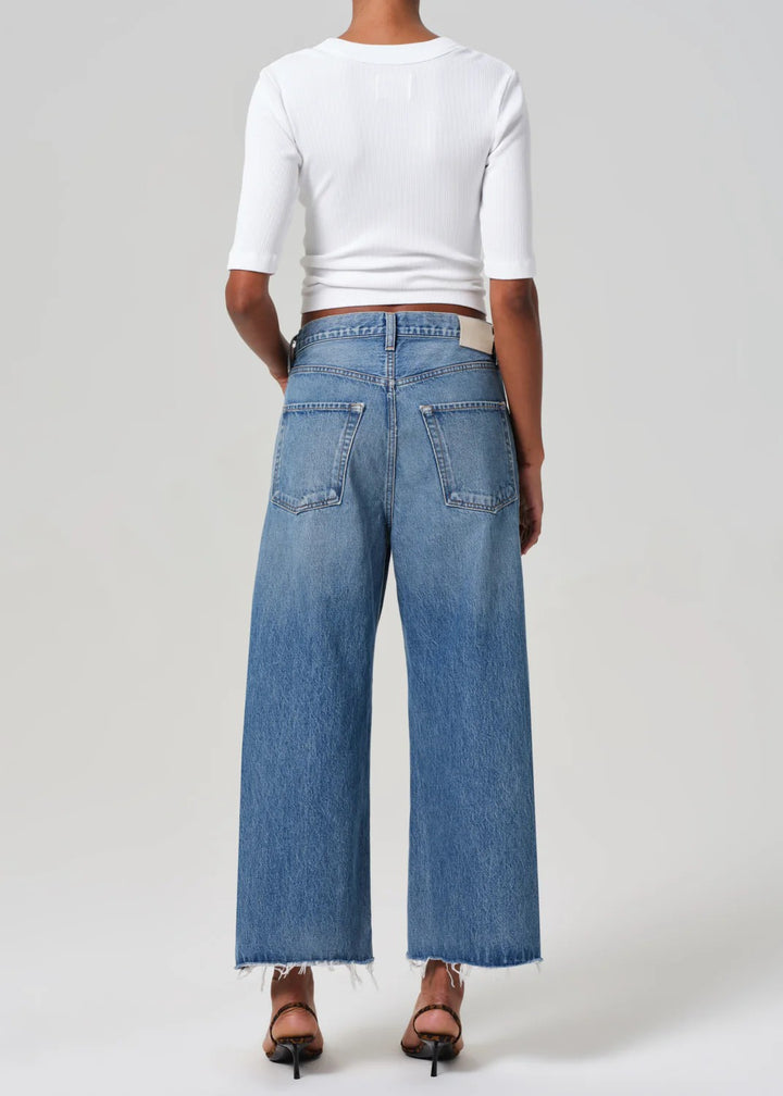 Solano Raw Hem Crop Ayla Jean