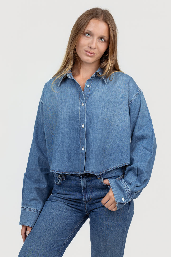 Somerset Cropped Ana Denim Shirt