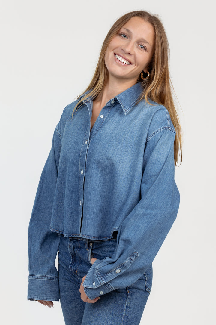 Somerset Cropped Ana Denim Shirt
