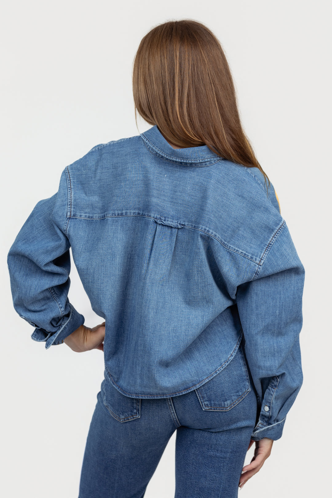 Somerset Cropped Ana Denim Shirt