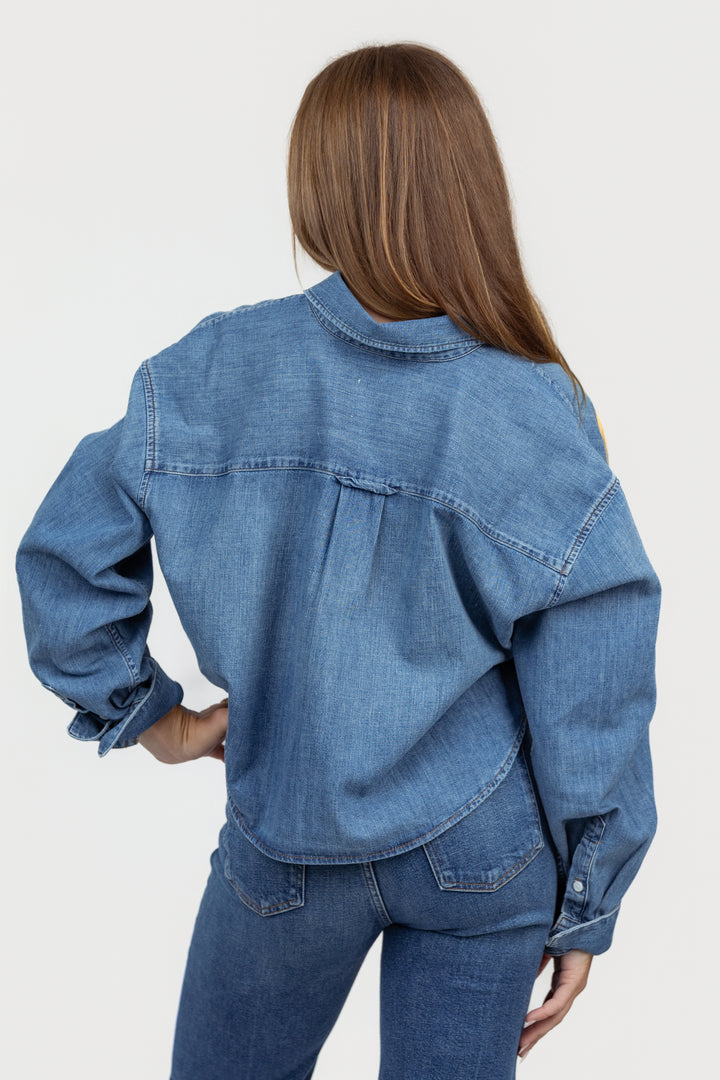 Somerset Cropped Ana Denim Shirt