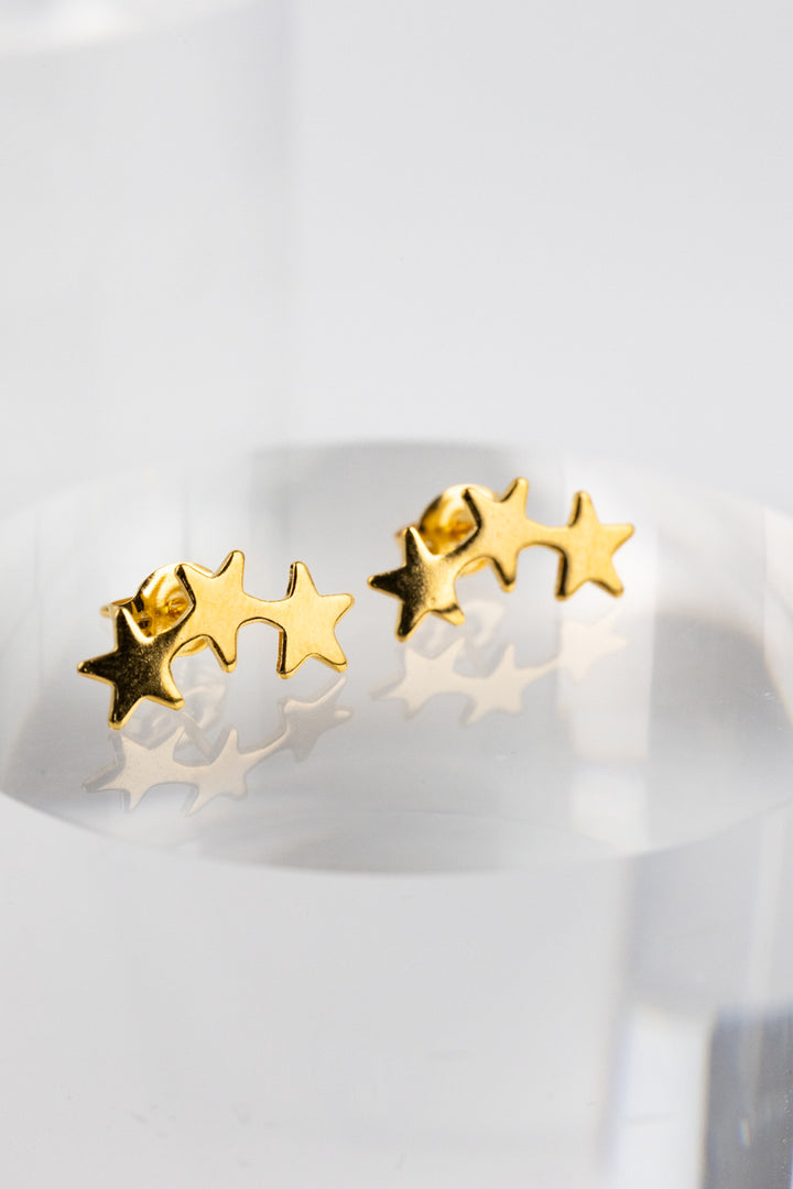 Star Cluster Stud Earrings