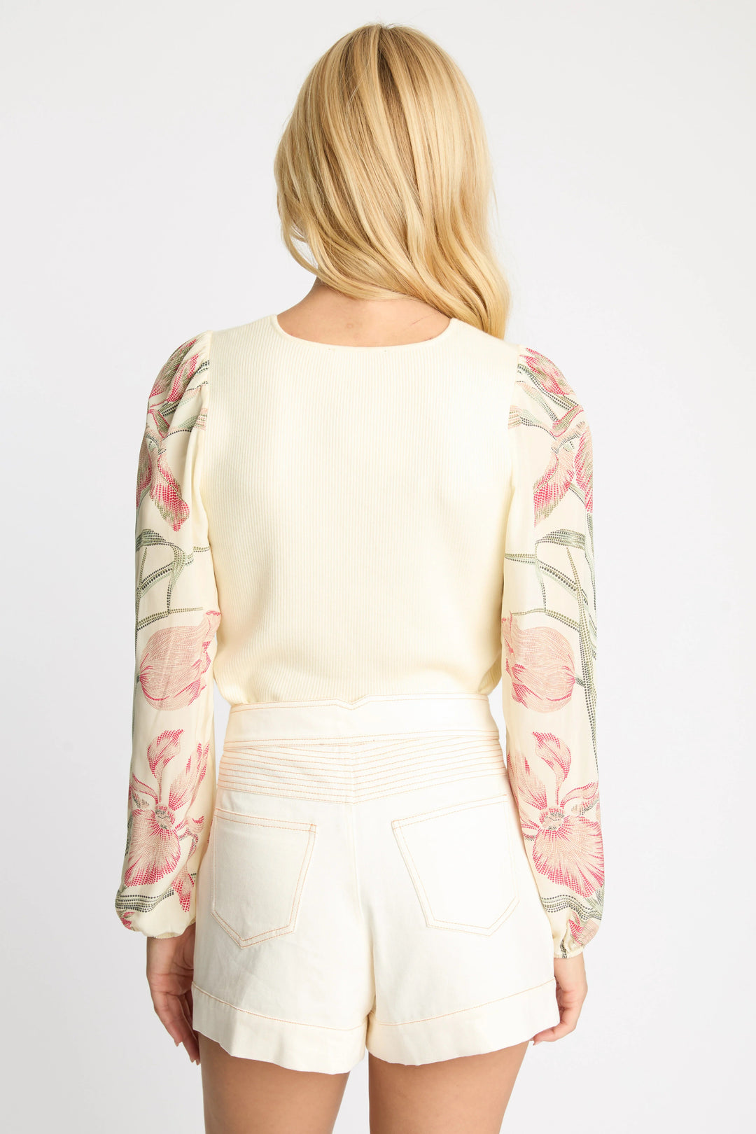 Stippled Iris Arielle Top