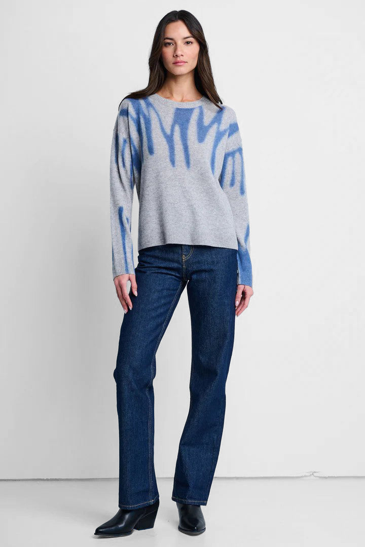 Stone Freeform Sweater