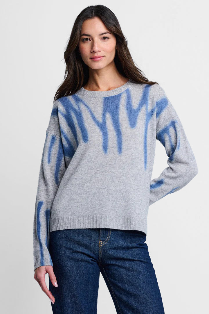 Stone Freeform Sweater