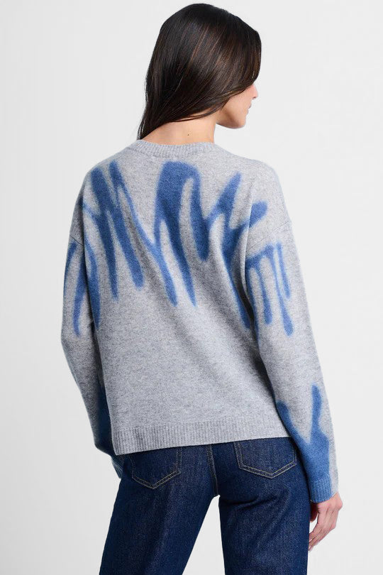 Stone Freeform Sweater