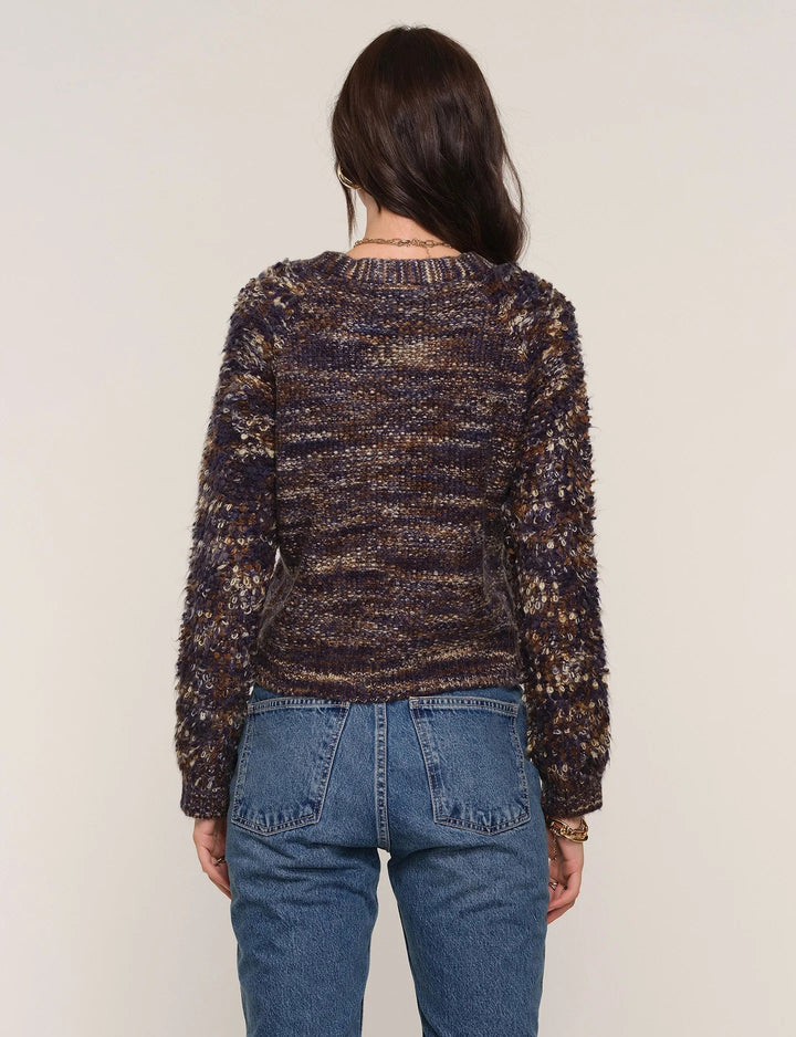 Stormy Mélange Dara Cardigan