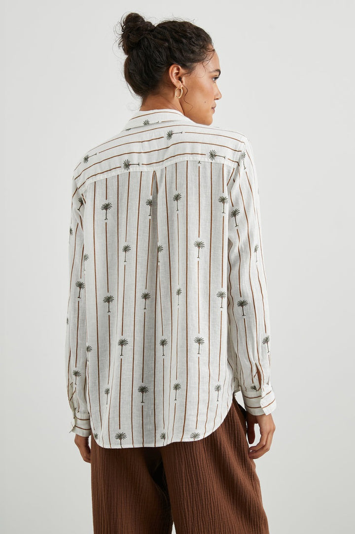 Stripe Palms Charli Shirt