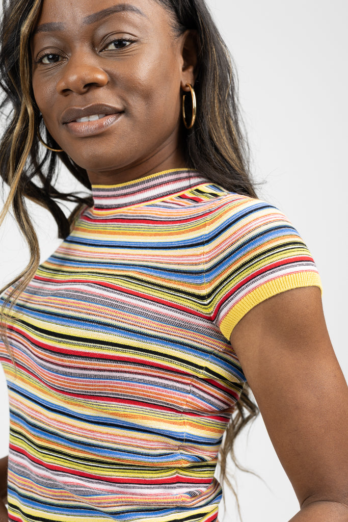 Striped Selene Sweater T-Shirt