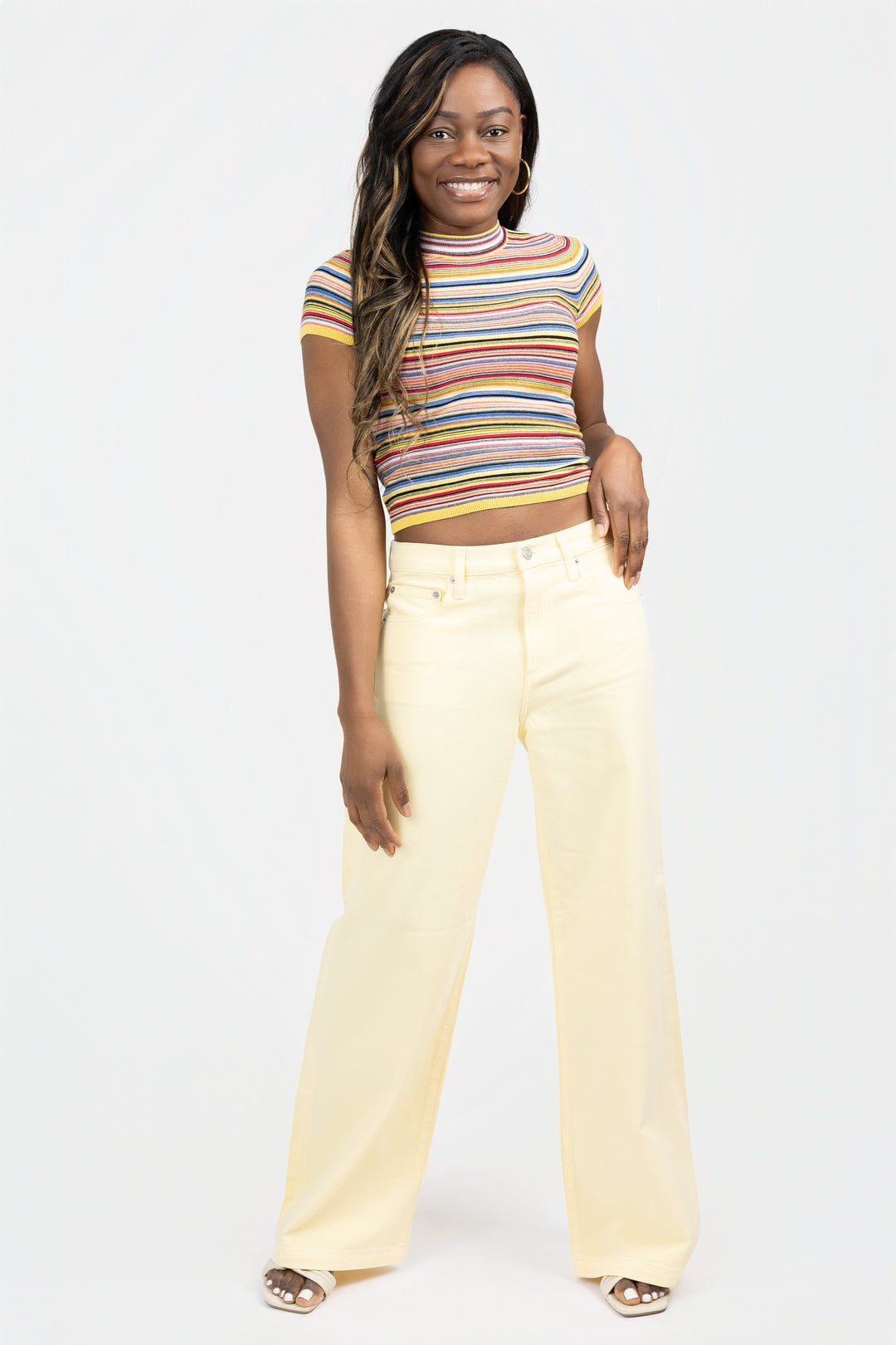 Striped Selene Sweater T-Shirt