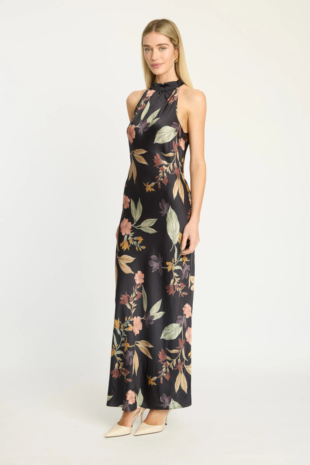 Sundown Floral Naf Dress