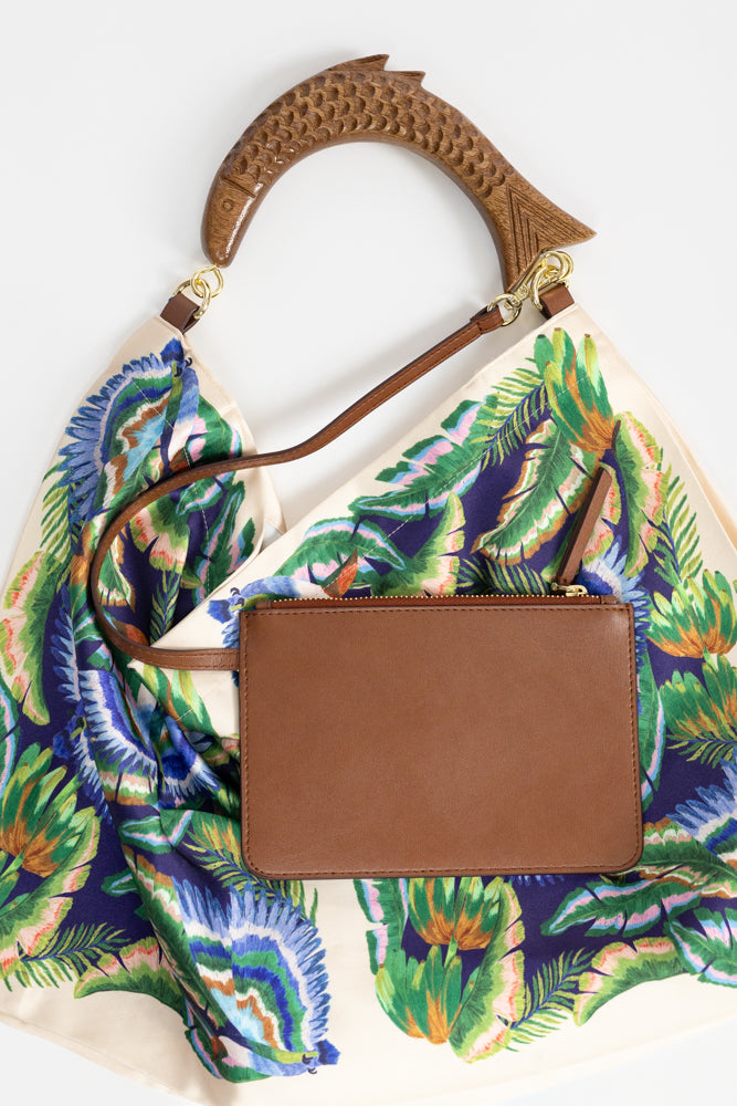 Sunny Paradise Satin Scarf Mini Bag
