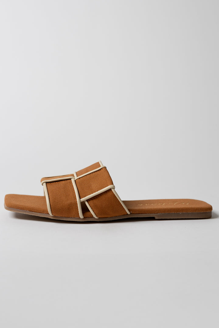 Tan Biscayne Slide Sandal