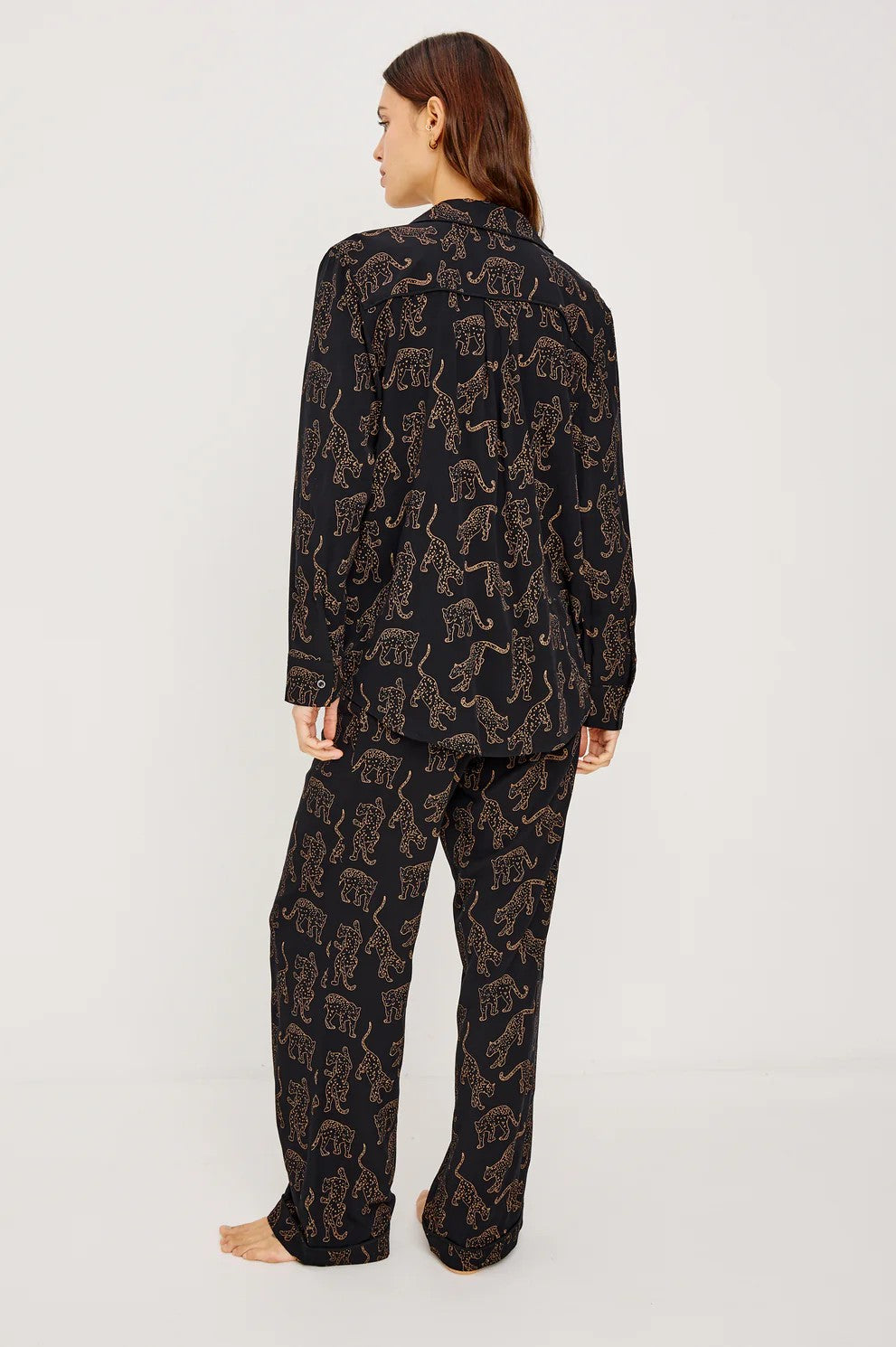 Tan Jaguars Varra Pajama Set