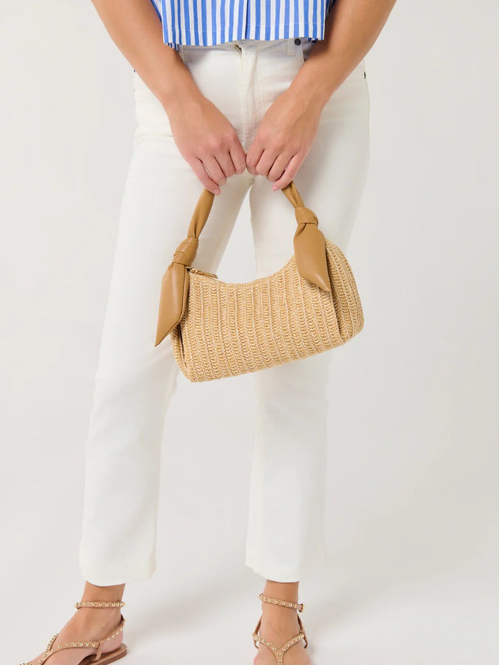 Tan Top Handle Riley Bag