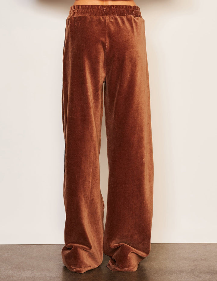 Taupe Wide Leg Corduroy Pant