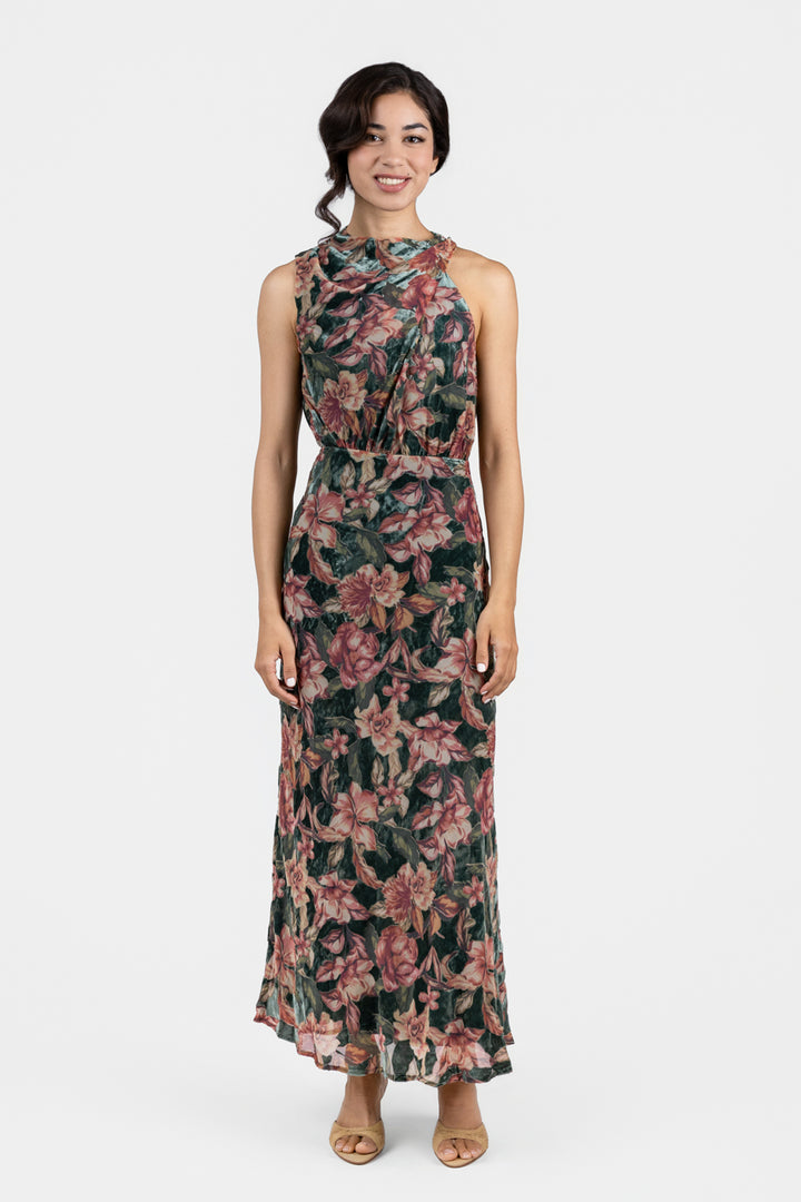 Teal Multi Veda Dress
