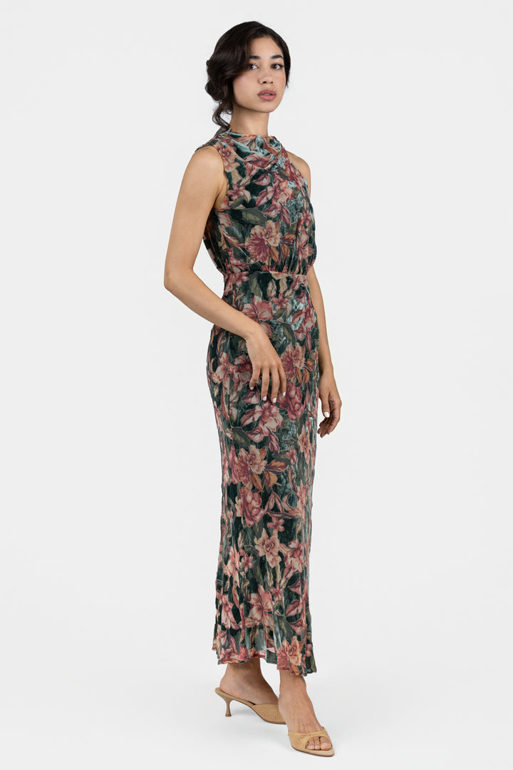 Teal Multi Veda Dress