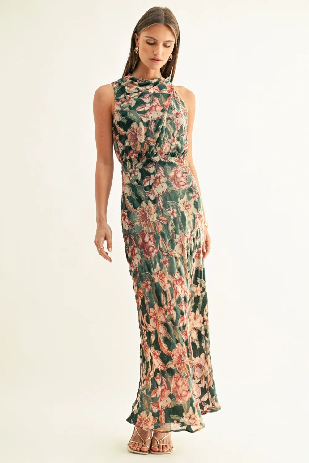 Teal Multi Veda Dress