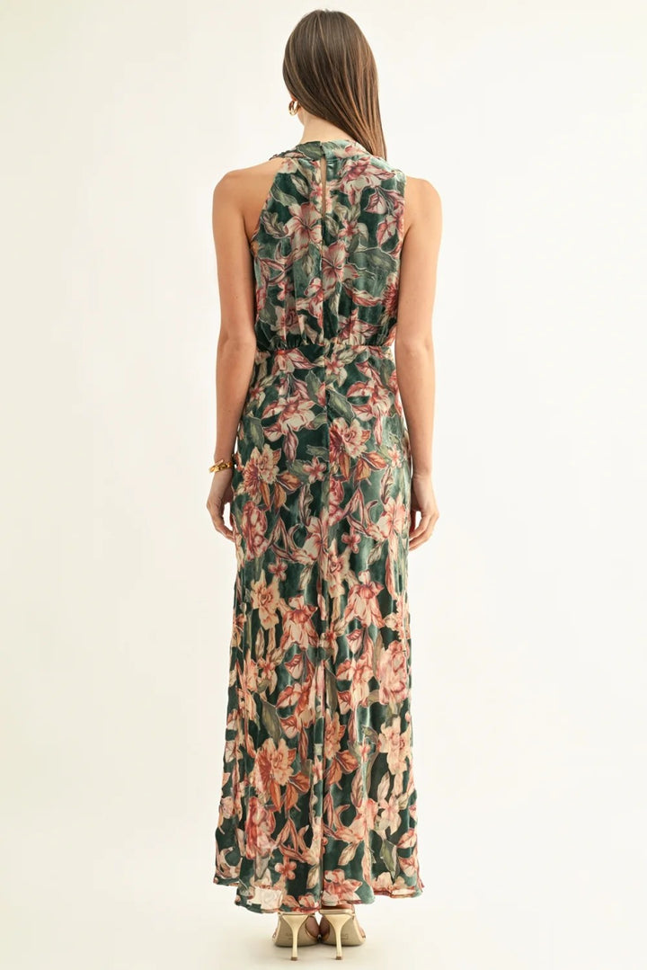 Teal Multi Veda Dress