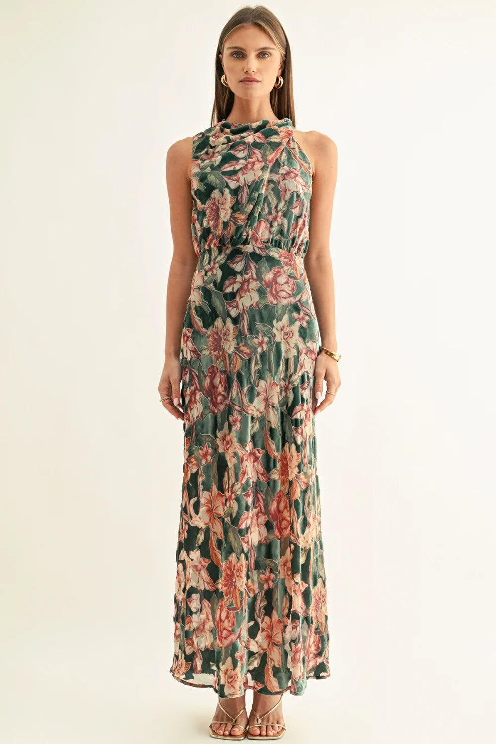 Teal Multi Veda Dress