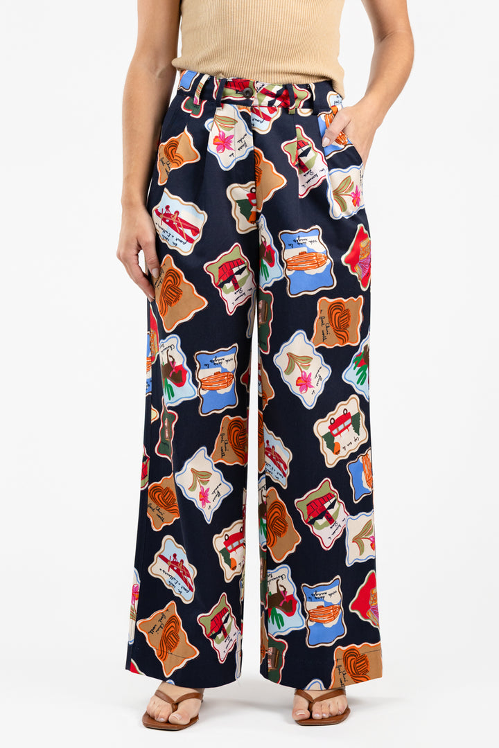 Timbres Print Etherlam Pant
