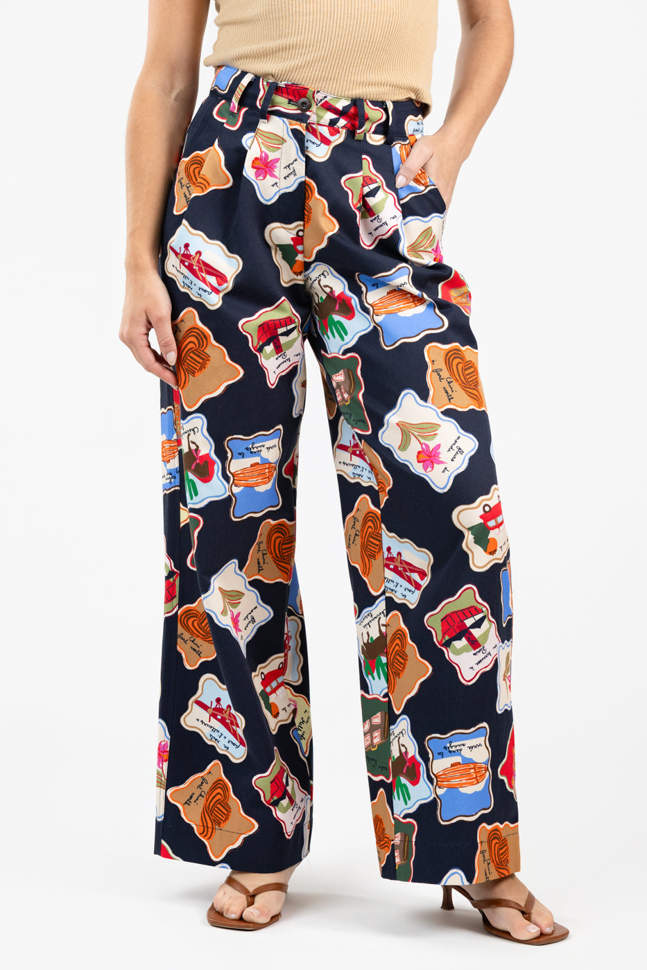 Timbres Print Etherlam Pant