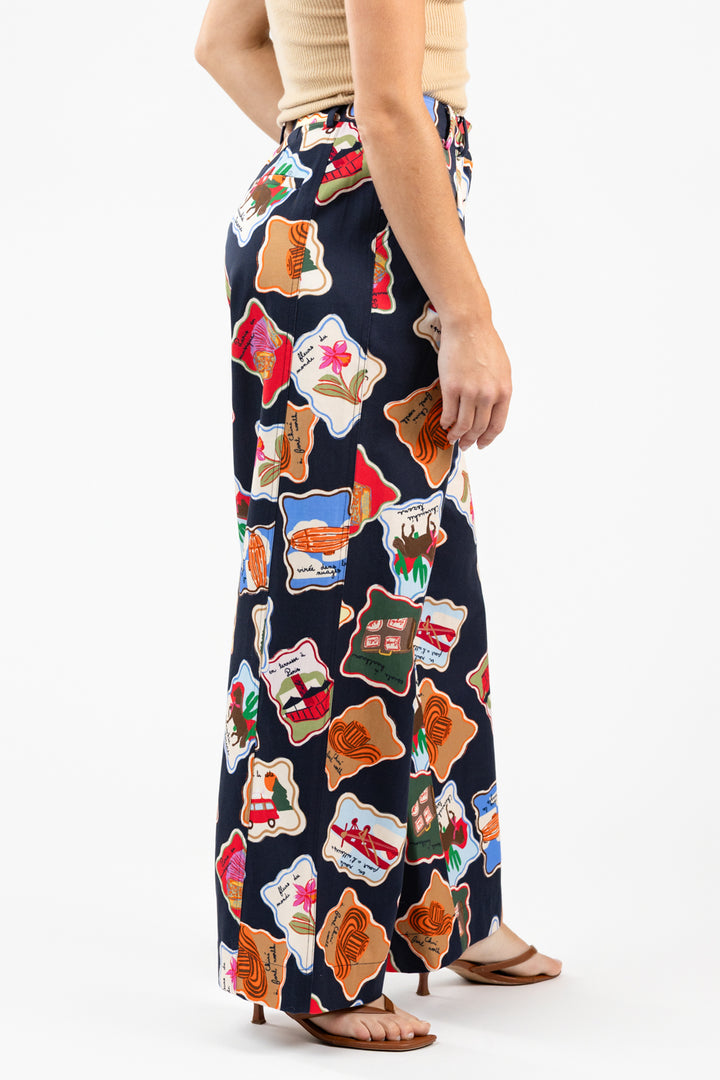 Timbres Print Etherlam Pant