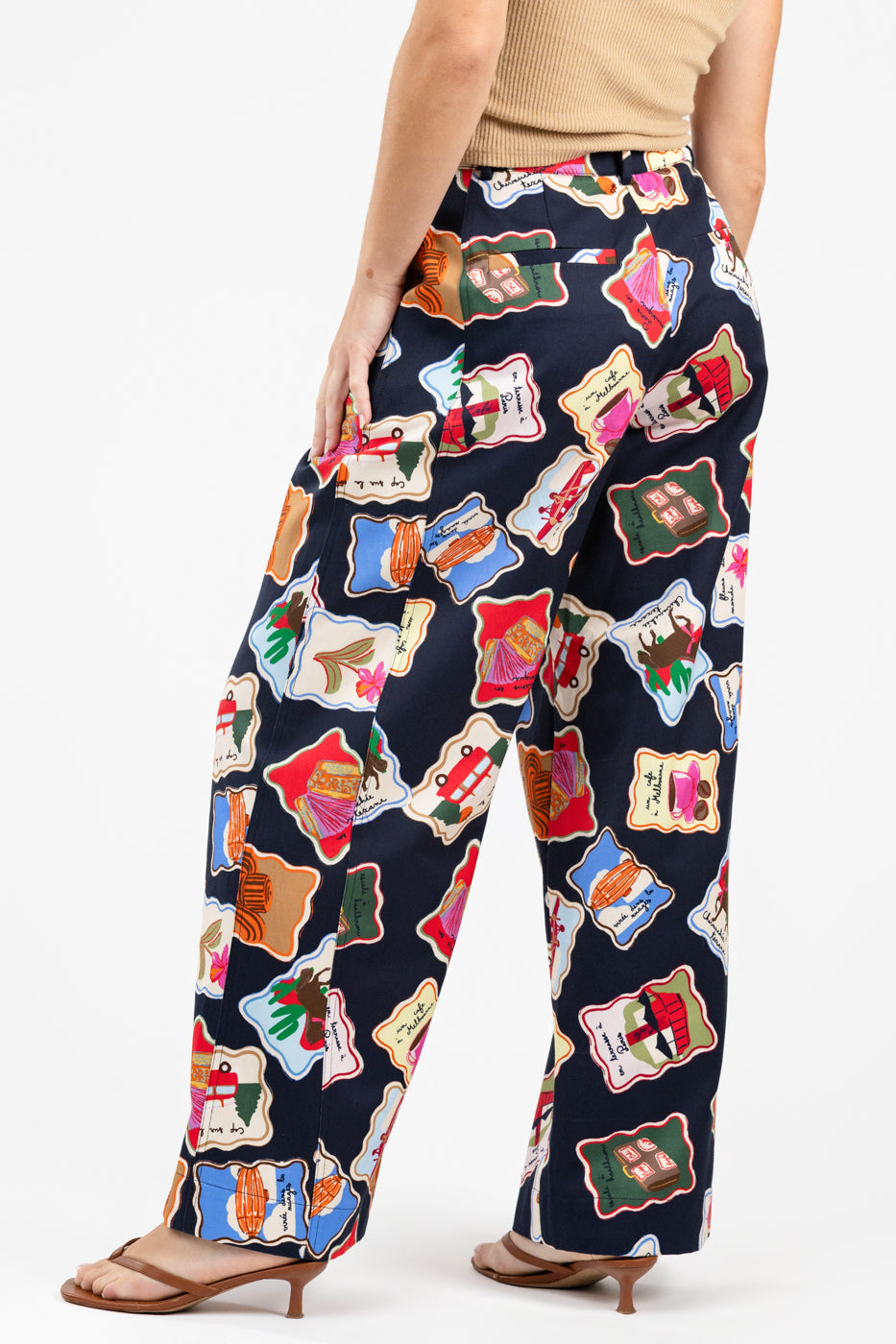 Timbres Print Etherlam Pant