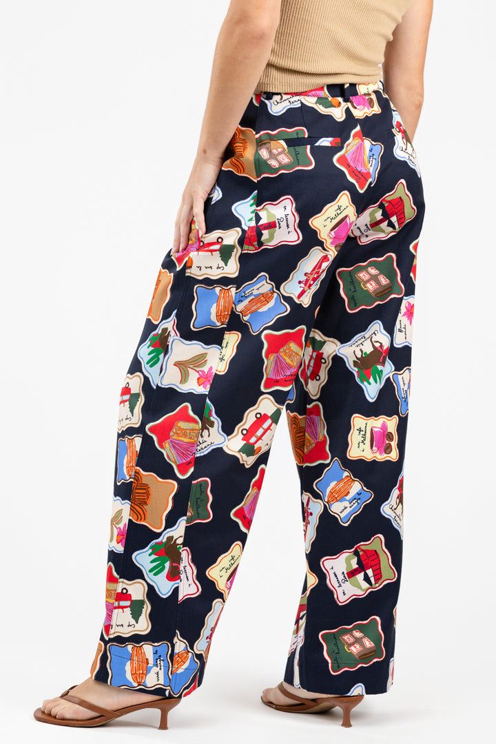 Timbres Print Etherlam Pant