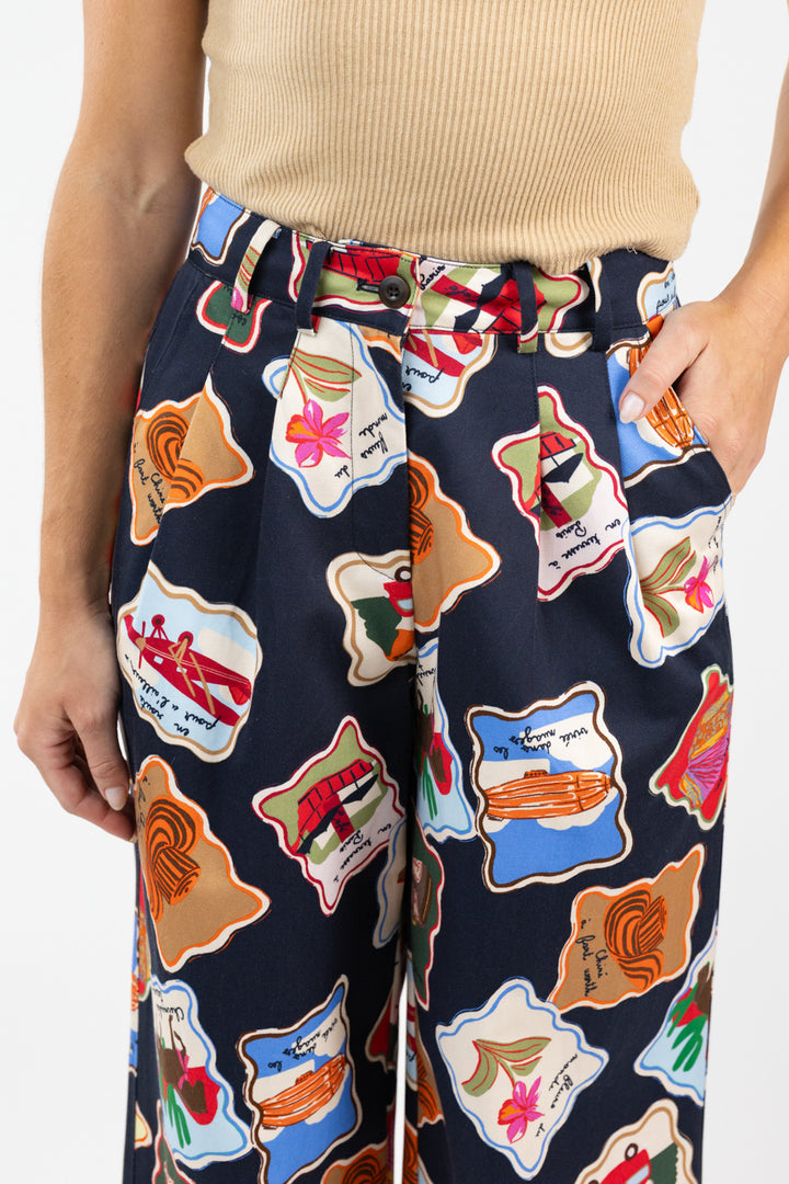 Timbres Print Etherlam Pant