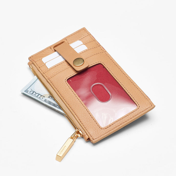 Toast Tan And Brushed Gold 210 West Snap Wallet