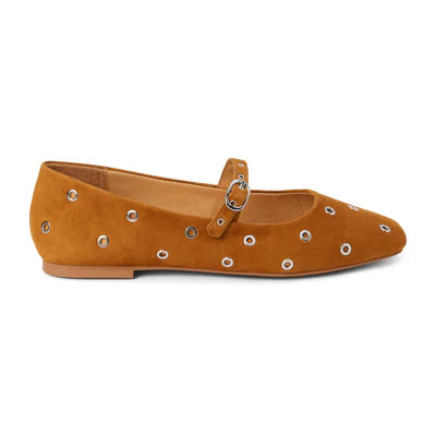 Tobacco Mick Ballet Flat