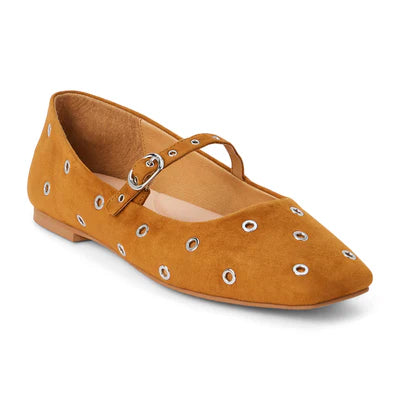 Tobacco Mick Ballet Flat