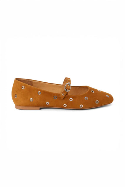 Tobacco Mick Ballet Flat