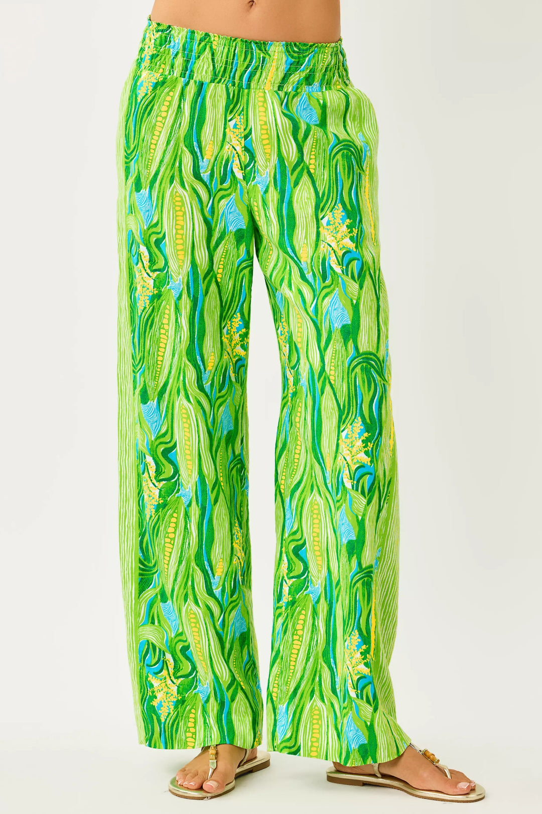 Turquoise Tide Sweet Corn Mirabella Pant