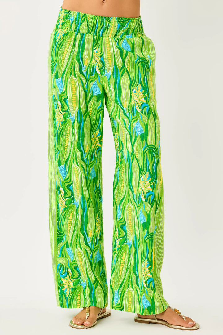 Turquoise Tide Sweet Corn Mirabella Pant