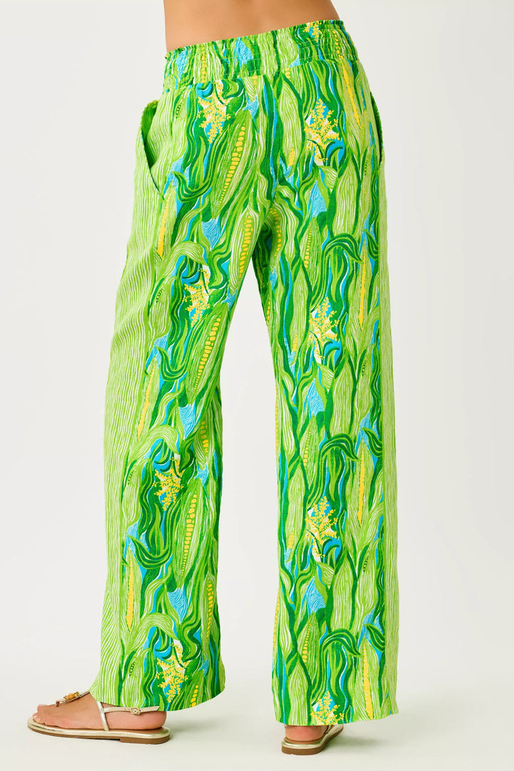 Turquoise Tide Sweet Corn Mirabella Pant