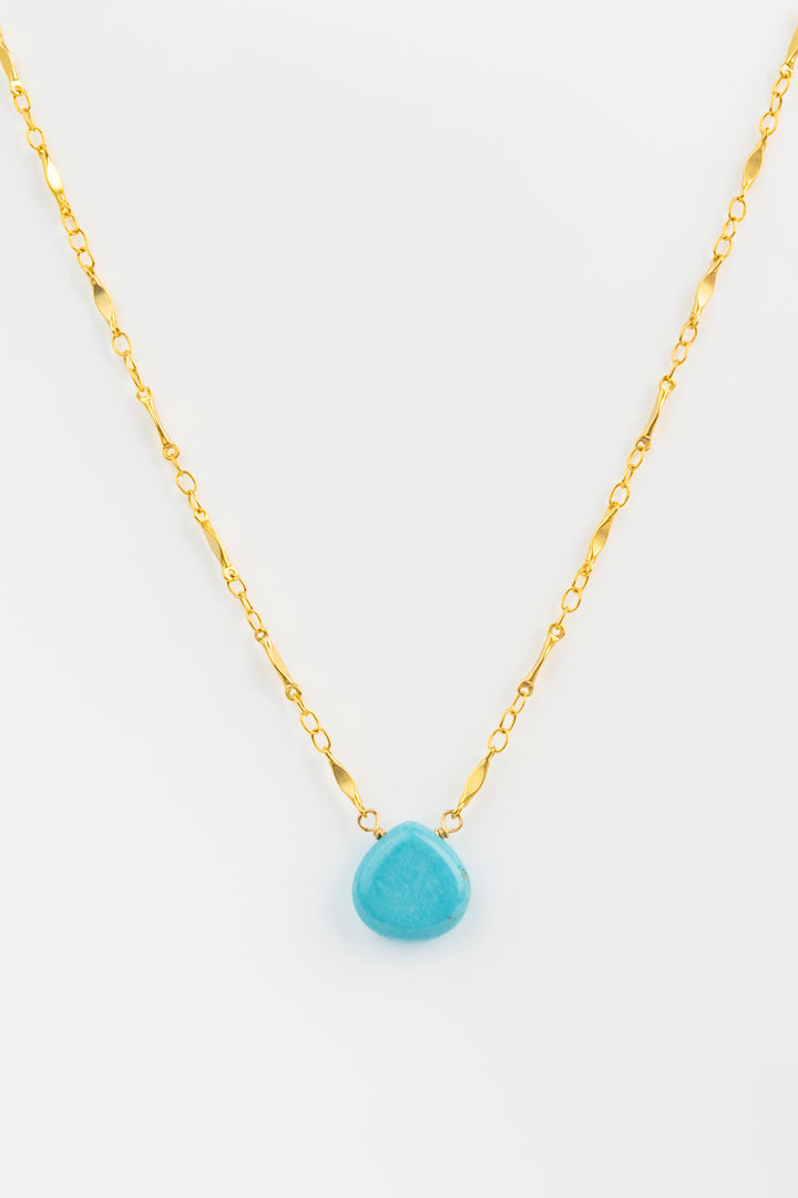 Turquoise Pendant Lucy Necklace