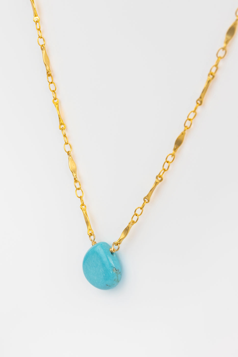 Turquoise Pendant Lucy Necklace