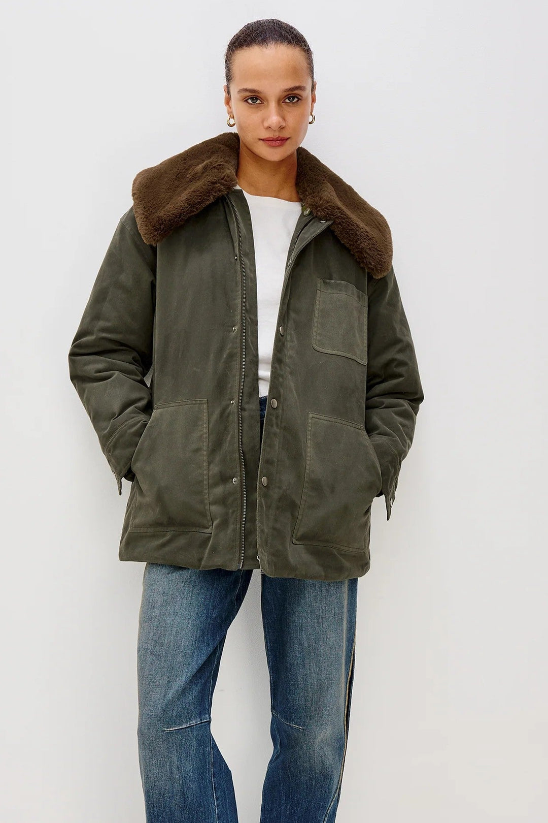 Umber Tessuto Jacket