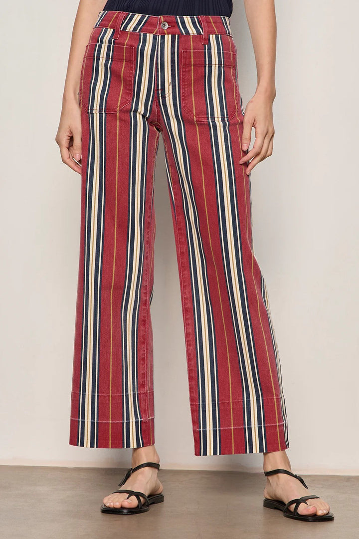 Very Berry Stripe Mariner Pant