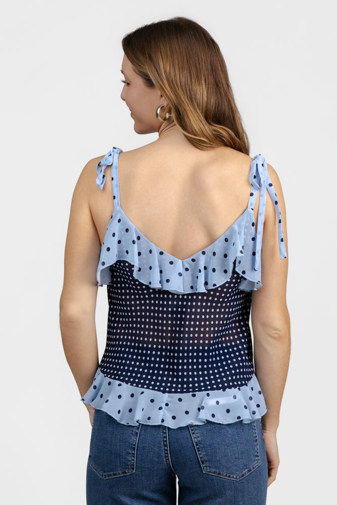 Vintage Navy Adalina Top