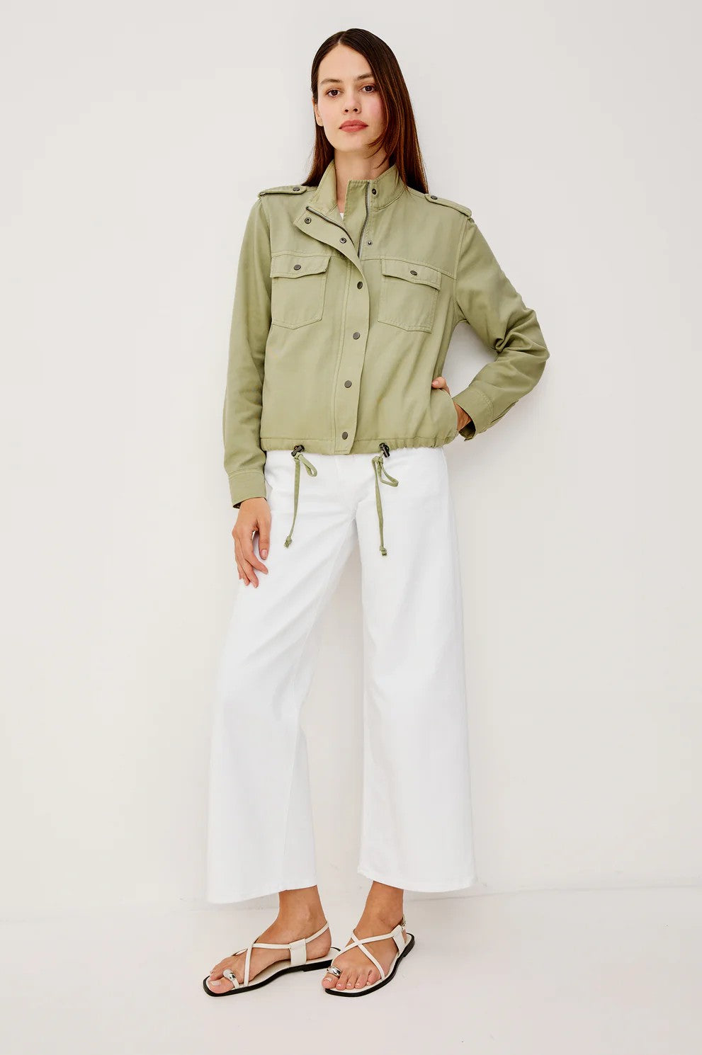 Vintage Sage Collins Jacket